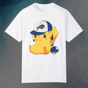 Pokemon Pikachu Buffalo Bills Tshirt